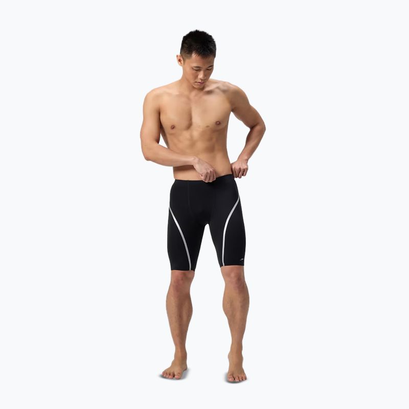 Jammery pływackie męskie Speedo Movement Jammer black/silver 2