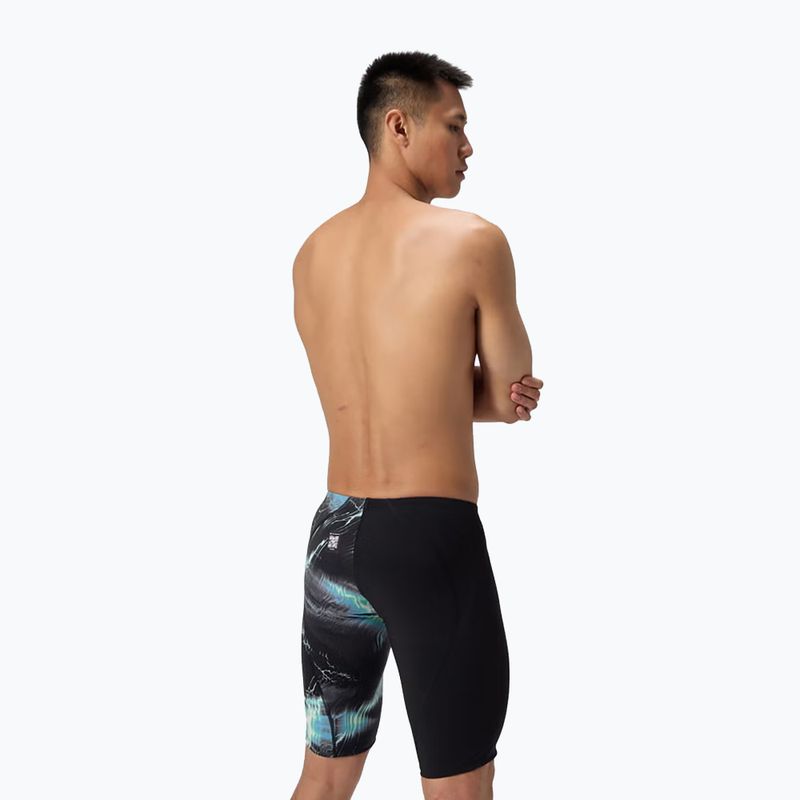 Jammery pływackie męskie Speedo Fastskin LZR Ignite Jammer electro static/black 3