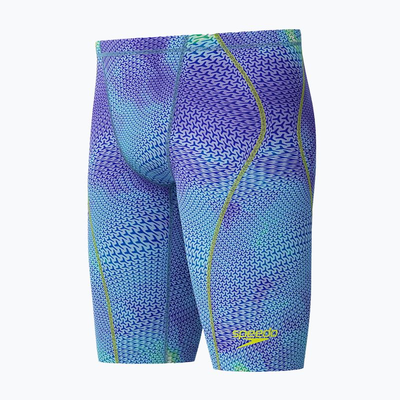 Jammery pływackie męskie Speedo Fastskin HyperSpark Printed Jammer under current/sugar blue 3