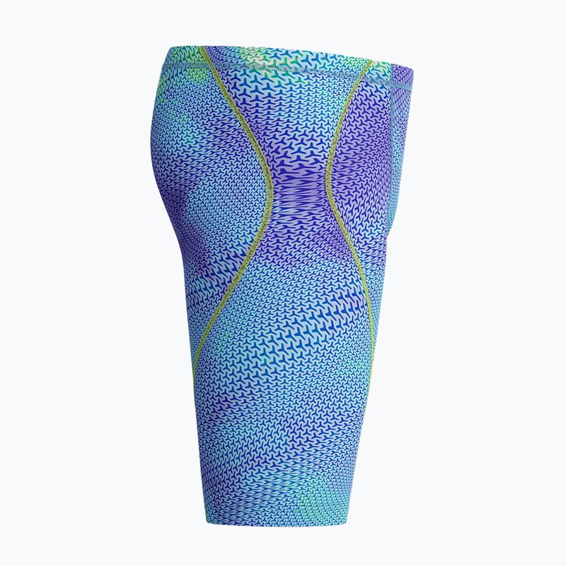 Jammery pływackie męskie Speedo Fastskin HyperSpark Printed Jammer under current/sugar blue 4