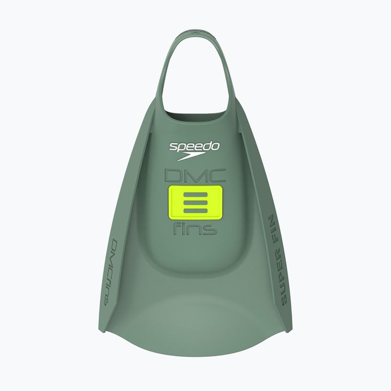 Płetwy do pływania Speedo DMC Original soft olive/hyper yellow 2