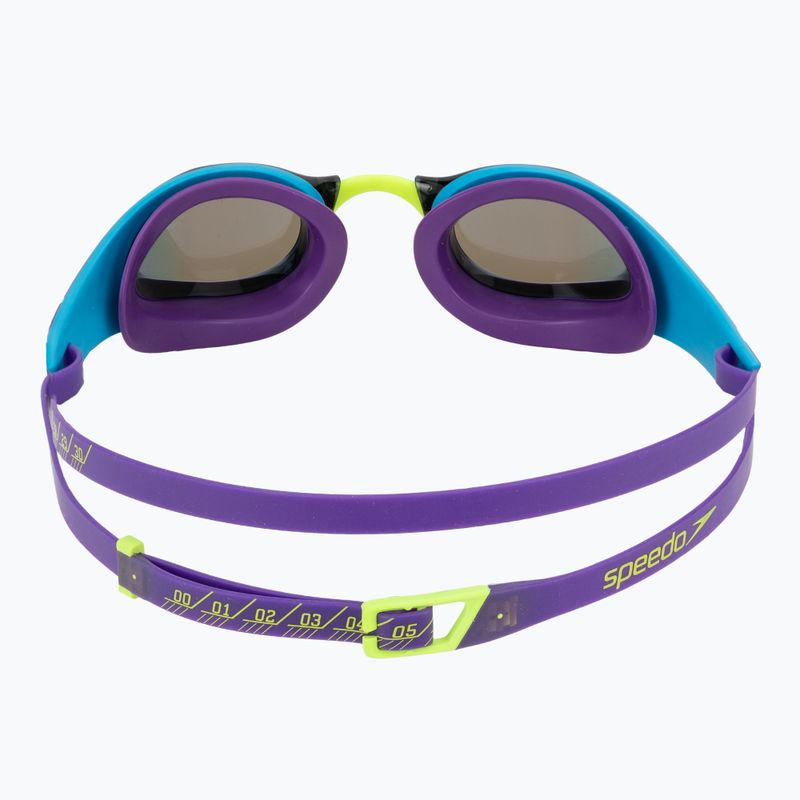 Okulary do pływania Speedo Fastskin Pure Focus Mirror mayan blue/cobalt/tropical horizon 4