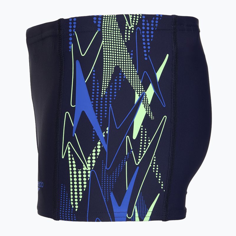 Bokserki kąpielowe chłopięce Speedo Plastisol Placement Aquashort peacoat/deepsapphire 3