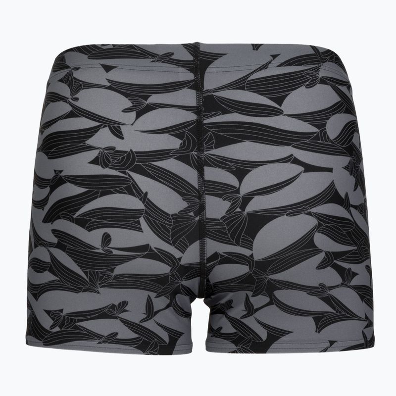 Bokserki kąpielowe męskie Speedo Print Beachstar Square Leg Anthracite/Coin Grey 6