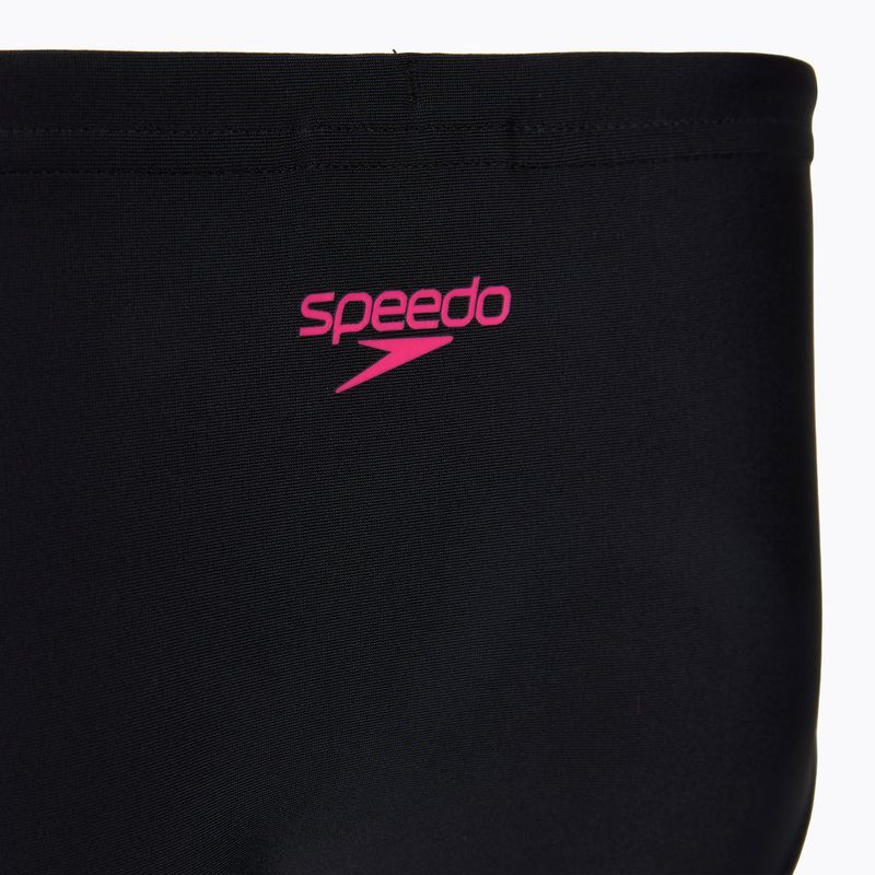 Strój kąpielowy dwuczęściowy dziecięcy Speedo Medley Logo Racerback 2pc anthracite/pink 8