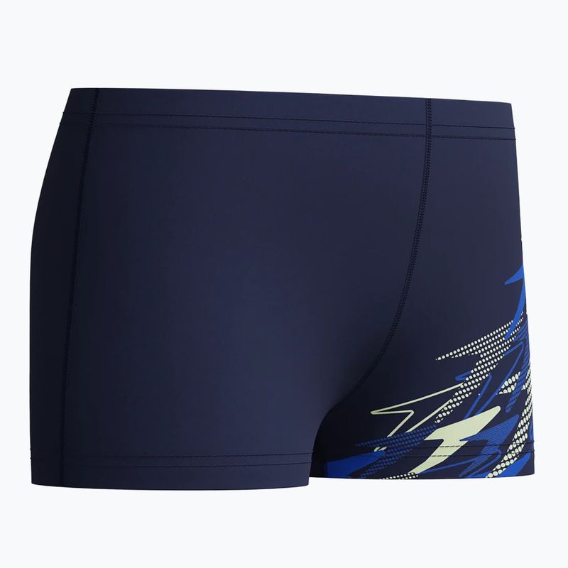 Bokserki kąpielowe chłopięce Speedo Medley Logo Aquashort peacoat/deep sapphire 3