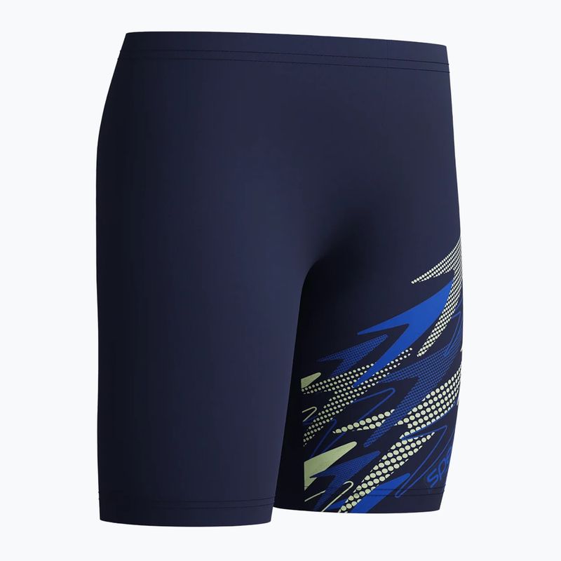 Jammery kąpielowe dziecięce Speedo Medley Logo Jammer peacoat/deep sapphire 3