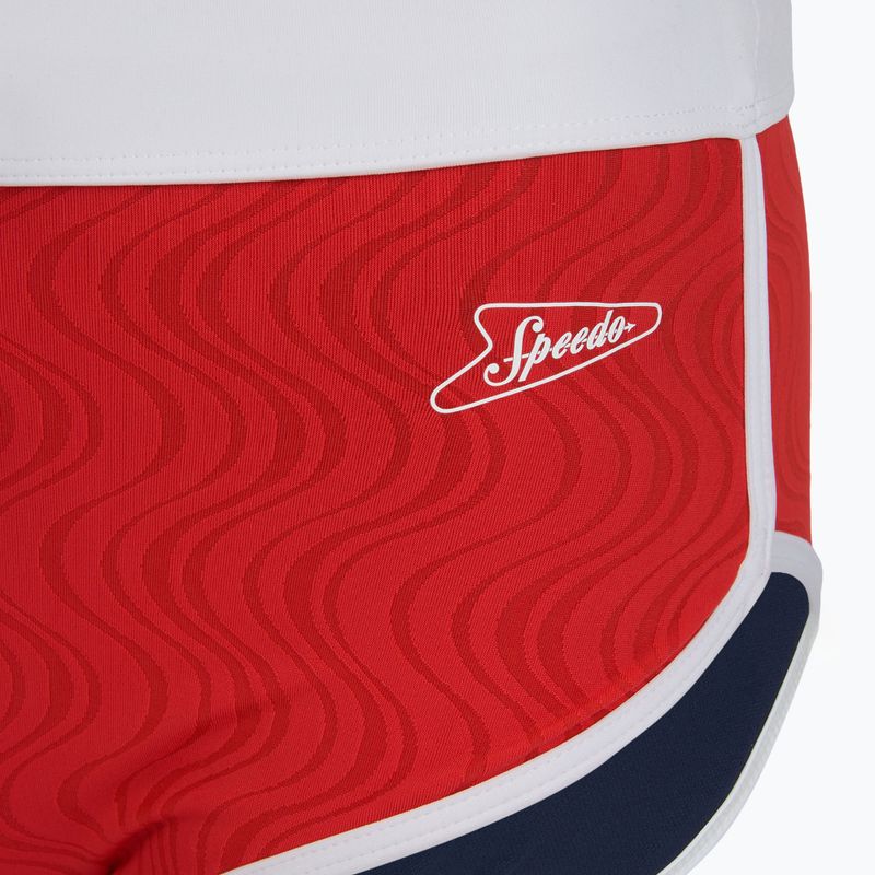 Slipy pływackie męskie Speedo Texture Brief 3.5" high risk red 3