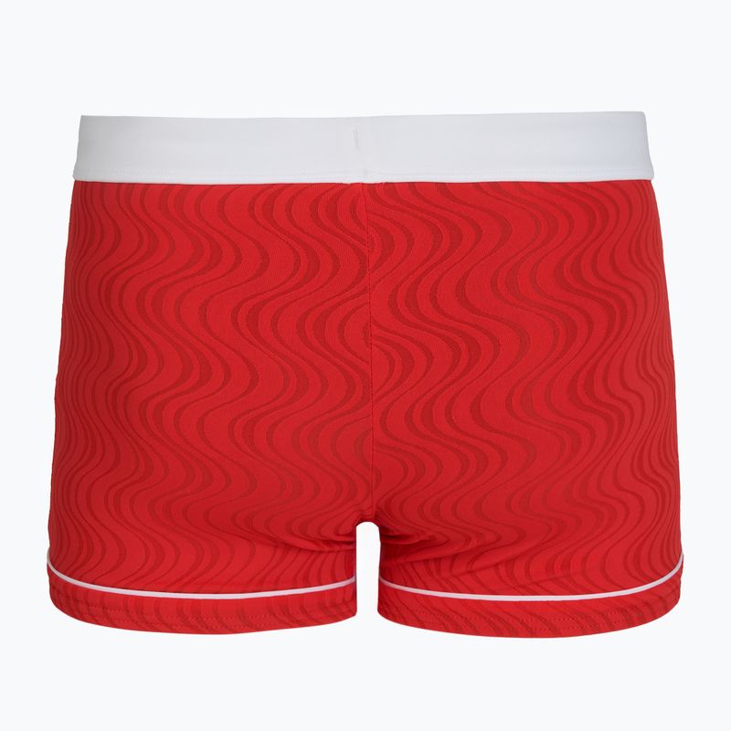 Slipy pływackie męskie Speedo Textured Aquashort high risk red 2