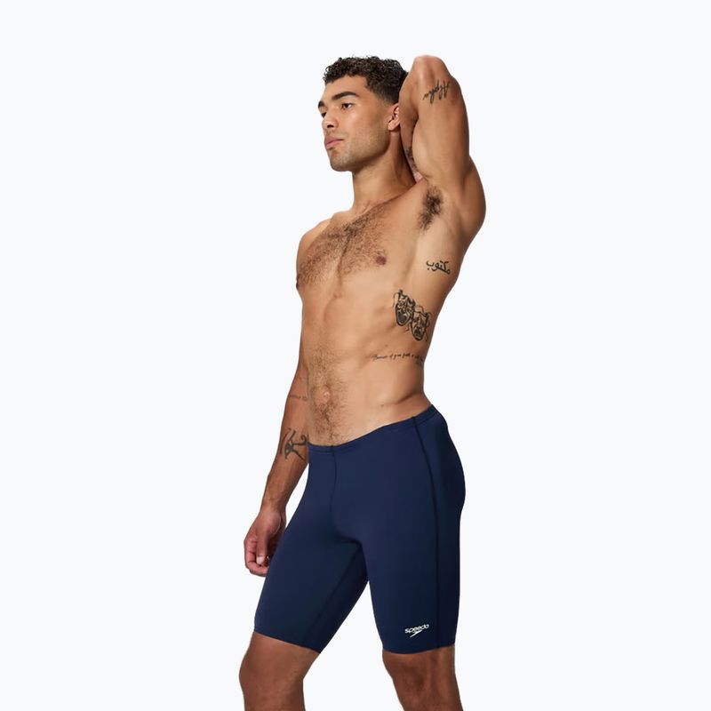 Jammery pływackie męskie Speedo Endurance+ Logo Jammer peacoat 3