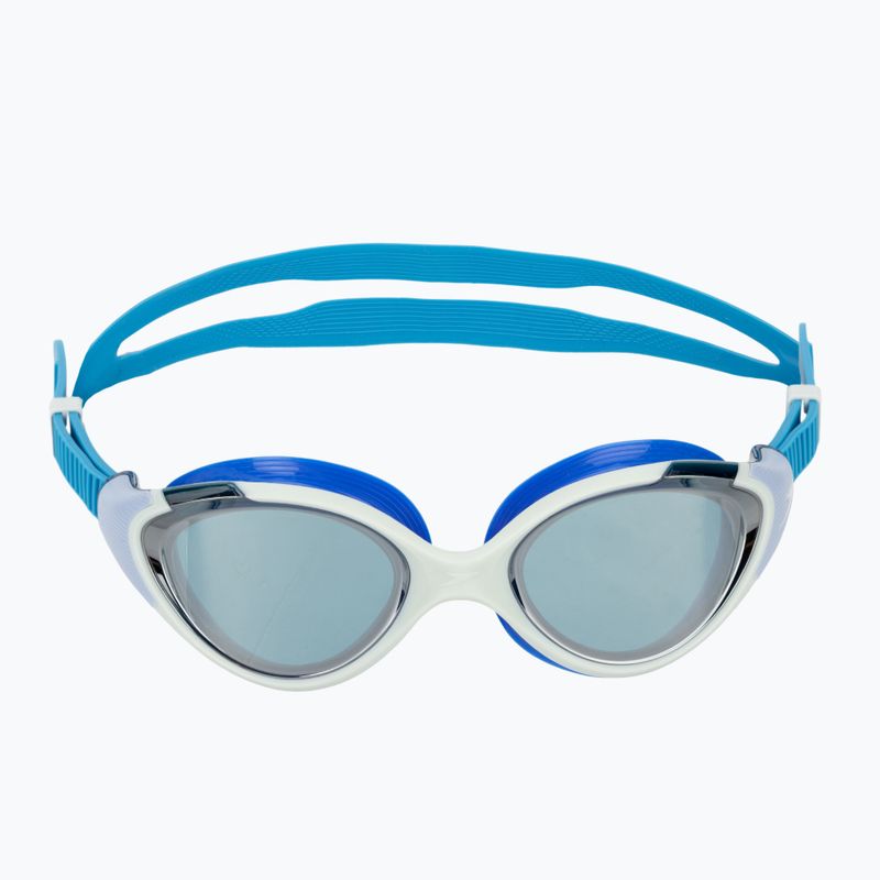Okulary do pływania damskie Speedo Biofuse 2.0 Mirror light honeydew/cobalt/silver mirror 2