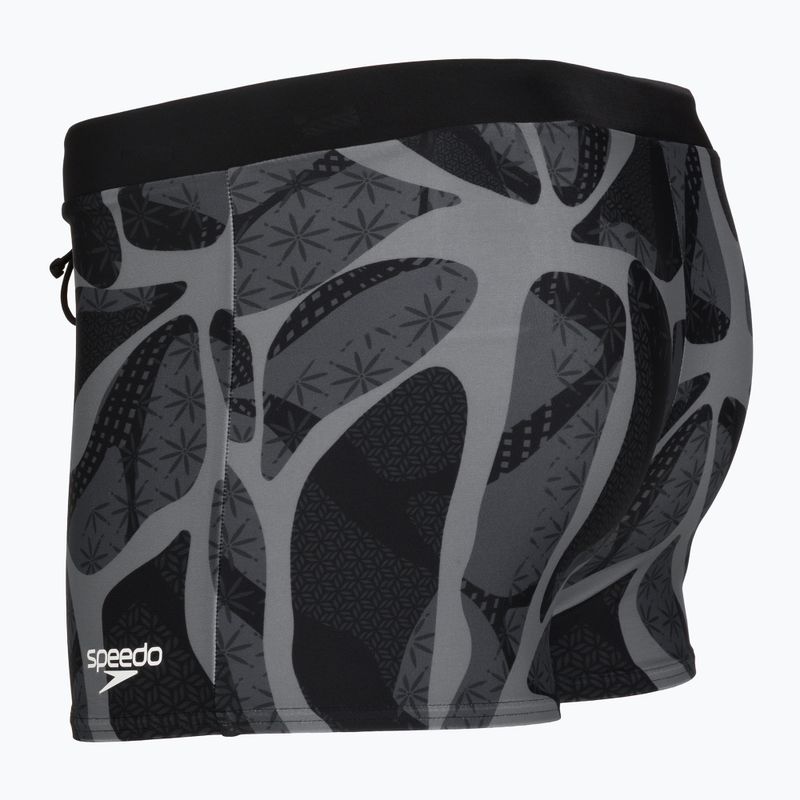 Bokserki pływackie Speedo Valmilton Aquashort anthracite/lead grey 3