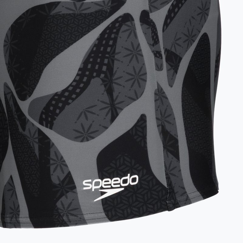 Bokserki pływackie Speedo Valmilton Aquashort anthracite/lead grey 4