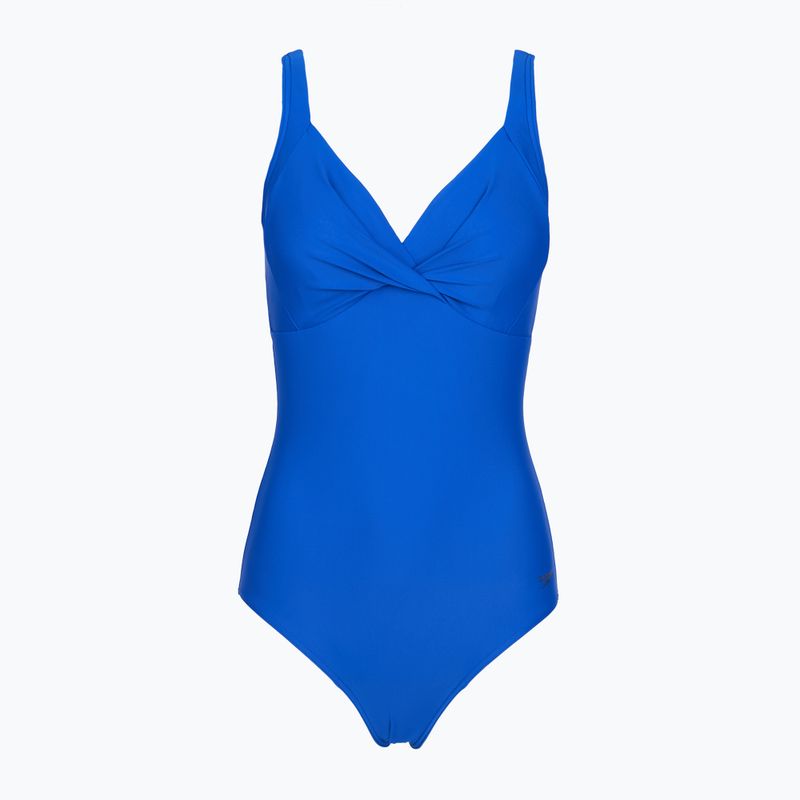 Strój pływacki jednoczęściowy damski Speedo Shaping Cross Knot deep sapphire