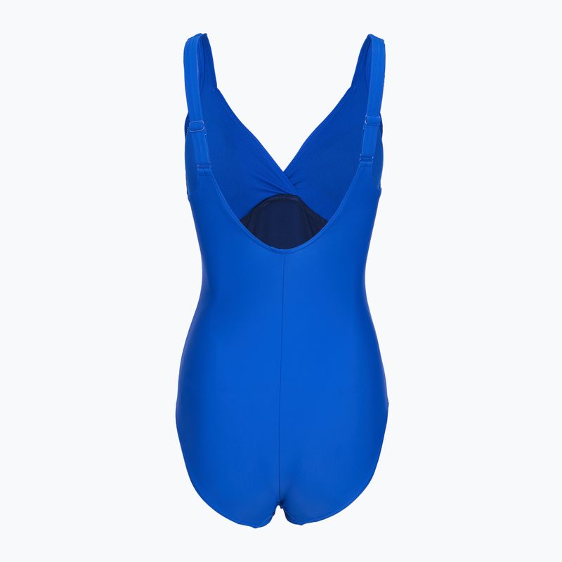 Strój pływacki jednoczęściowy damski Speedo Shaping Cross Knot deep sapphire 2