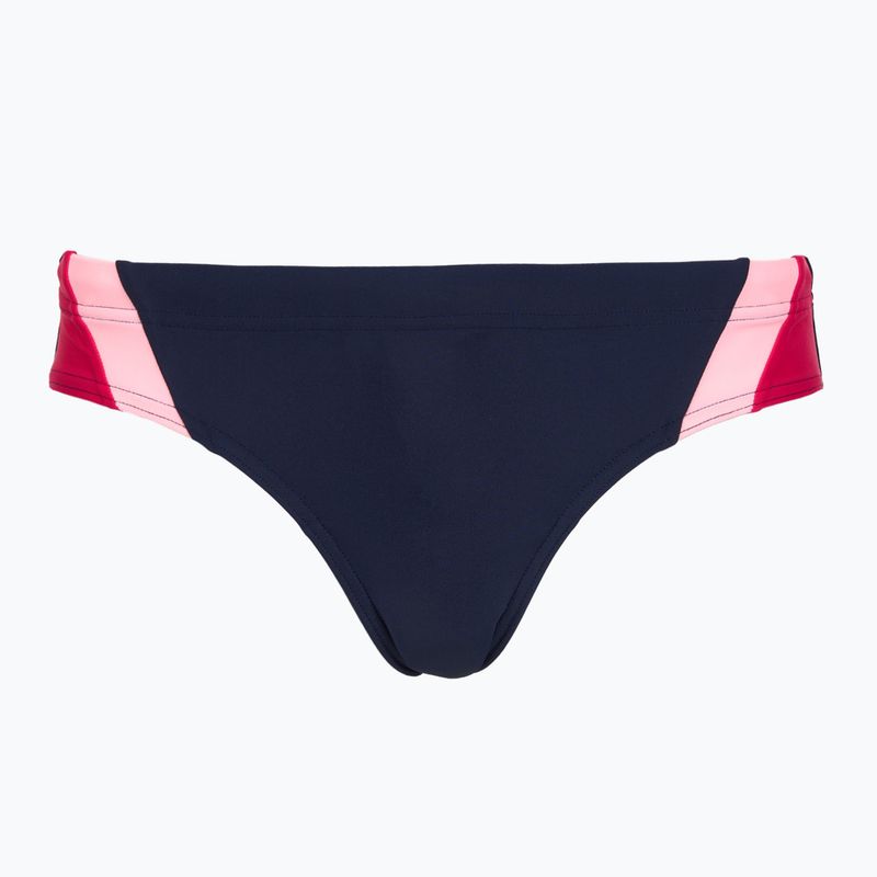 Strój pływacki jednoczęściowy damski Speedo Colourblock Splice 2.0 peacoat/pink 6