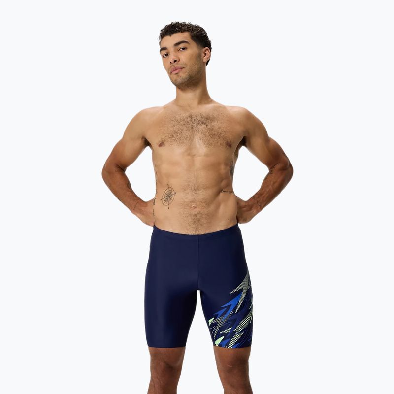 Jammery kąpielowe męskie Speedo Medley Logo Jammer peacoat/deep sapphire 5