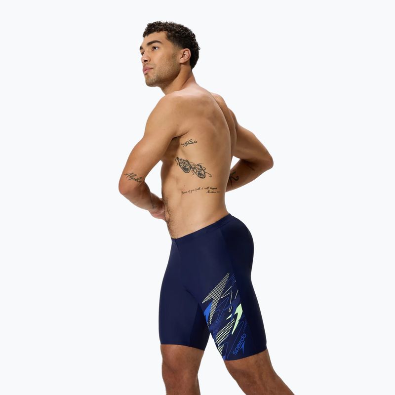 Jammery kąpielowe męskie Speedo Medley Logo Jammer peacoat/deep sapphire 7