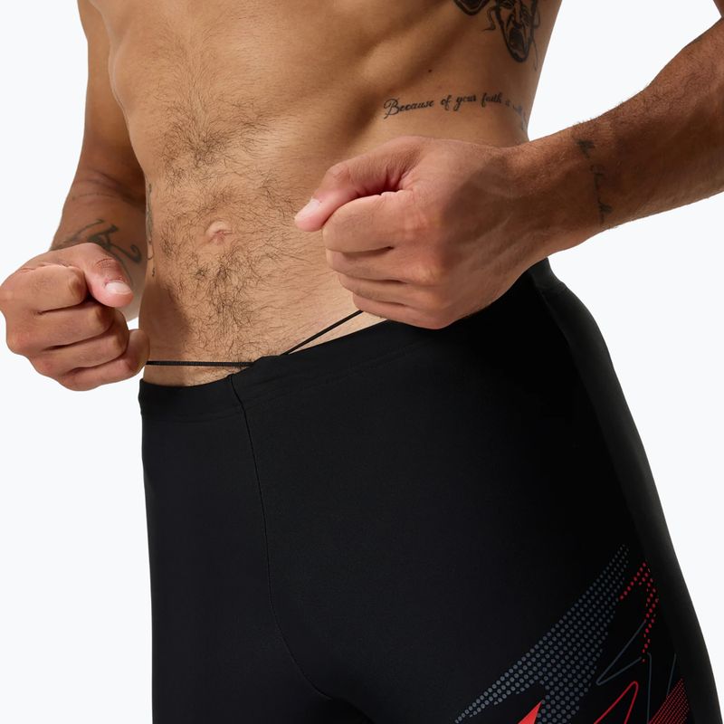 Jammery kąpielowe męskie Speedo Medley Logo Jammer anthracite/hrr 6