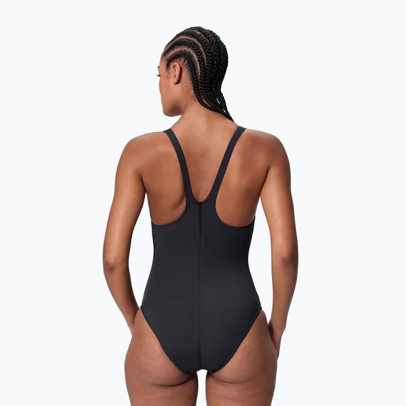 Strój pływacki jednoczęściowy damski Speedo Hyperboom Butterfly Back anthracite/margarita pink 2