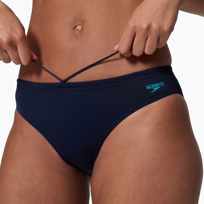 Strój pływacki dwuczęściowy damski Speedo Hyperboom Butterfly Back peacoat/deep sapphire 5