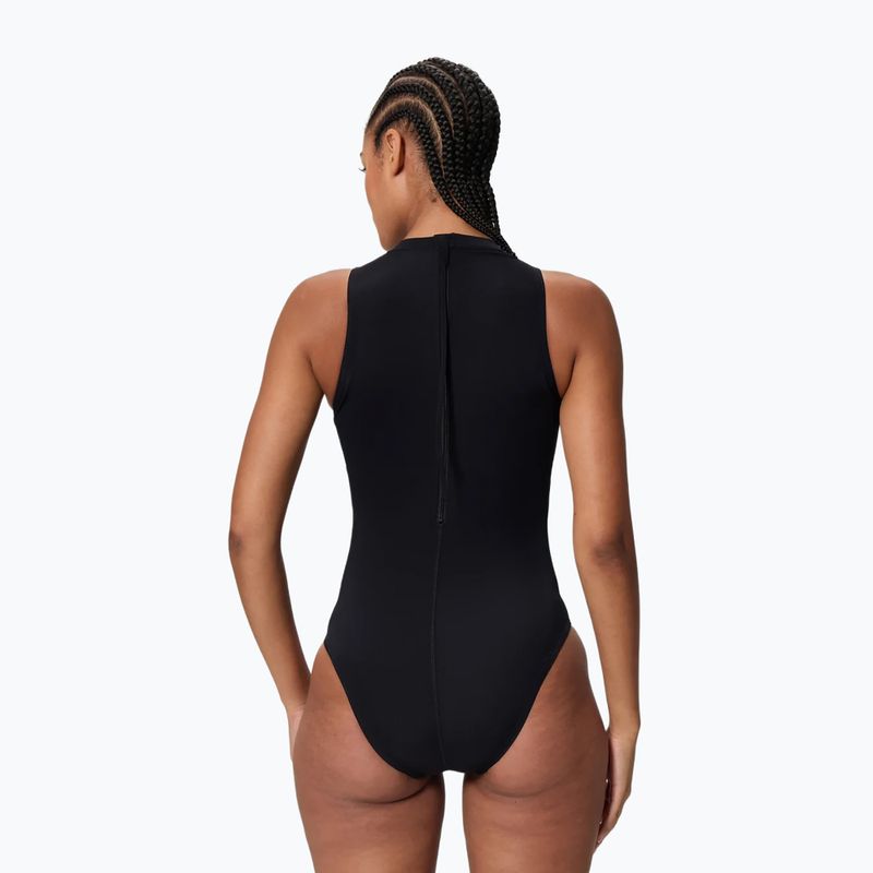 Strój pływacki jednoczęściowy damski Speedo Endurance+ Logo Hydrasuit anthracite 2