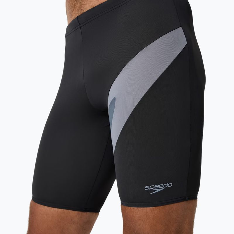 Jammery pływackie męskie Speedo Hyperboom anthracite/coin grey 5