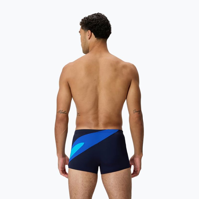 Bokserki pływackie męskie Speedo Hyperboom Aquashort peacoat/deep sapphire 2
