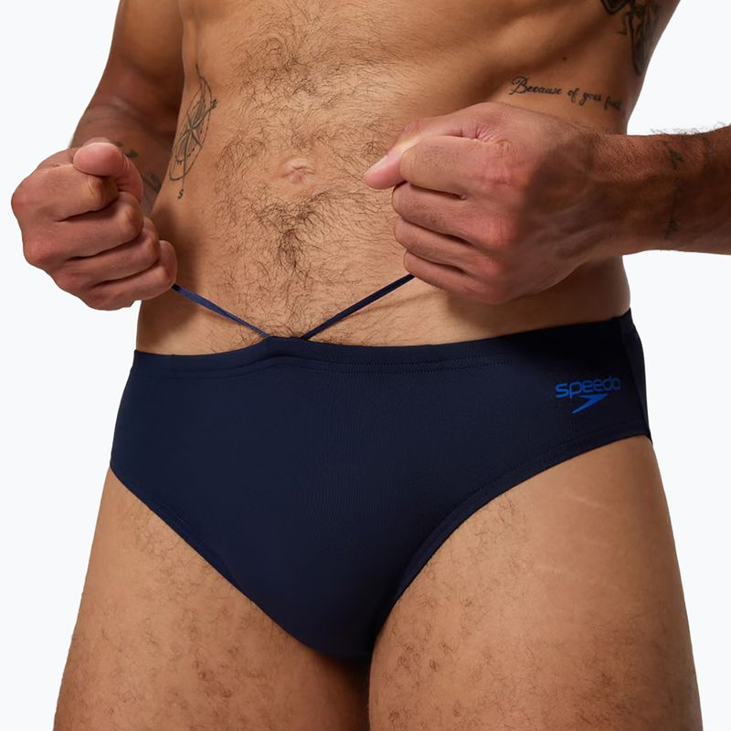 Slipy pływackie męskie Speedo Hyperboom Brief peacoat/deep sapphire 4