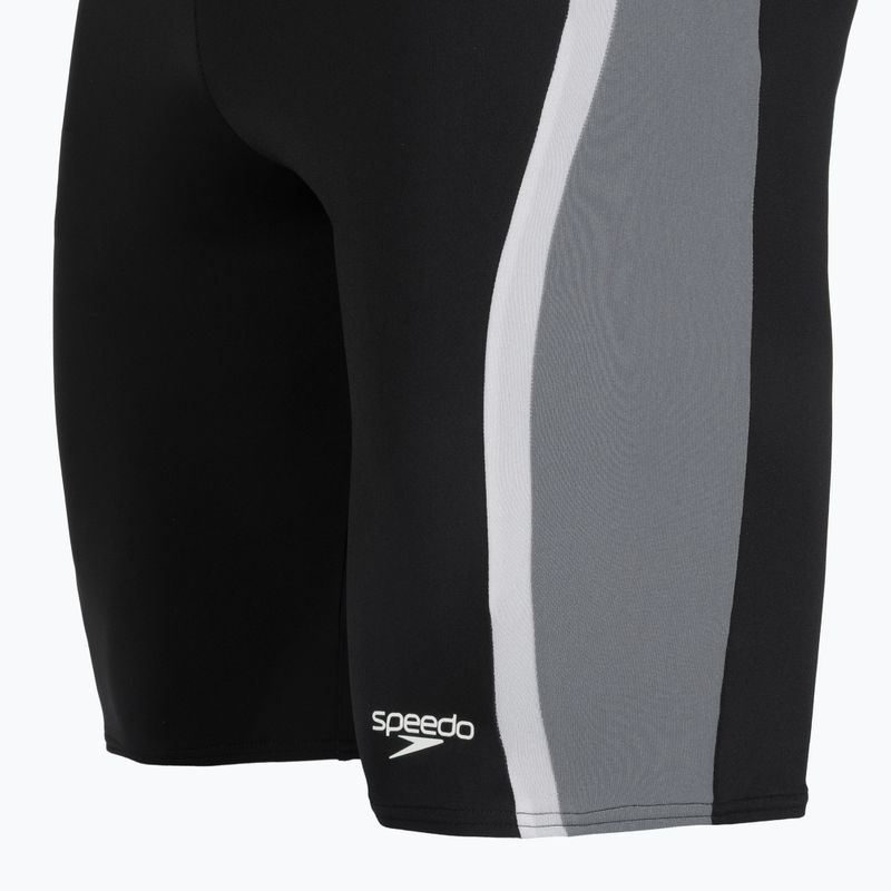Jammery pływackie męskie Speedo Solid Splice Jammer Anthracite/Lead Grey 4