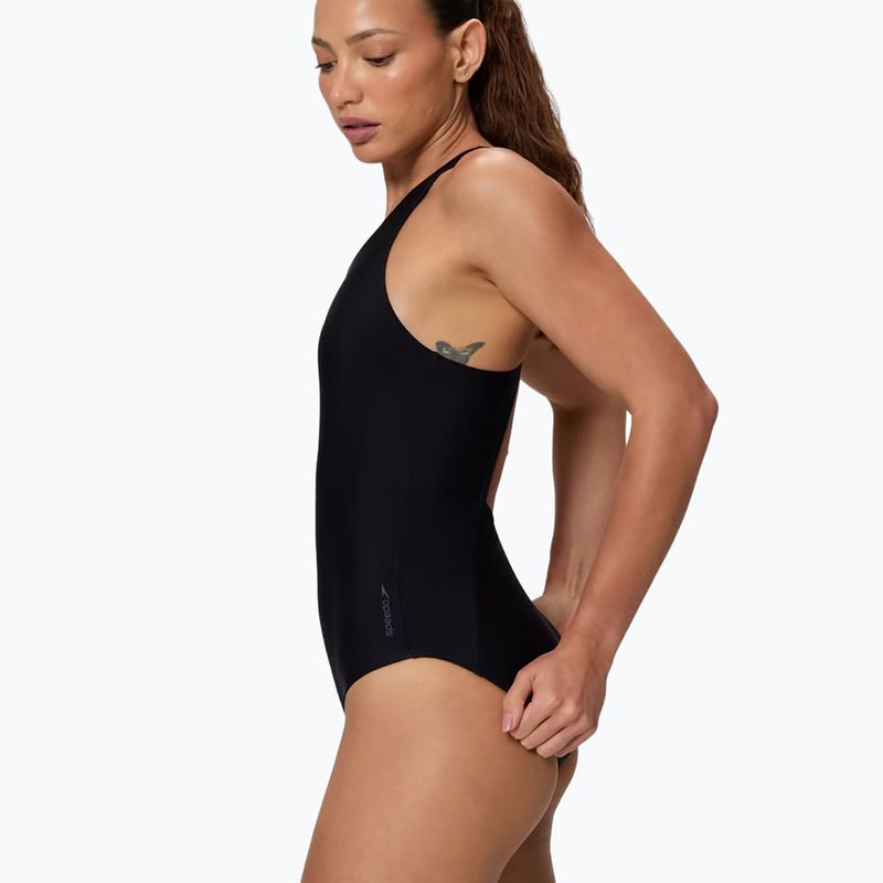 Strój pływacki jednoczęściowy damski Speedo Colorblock Ultraback 2.0 anthracite 3
