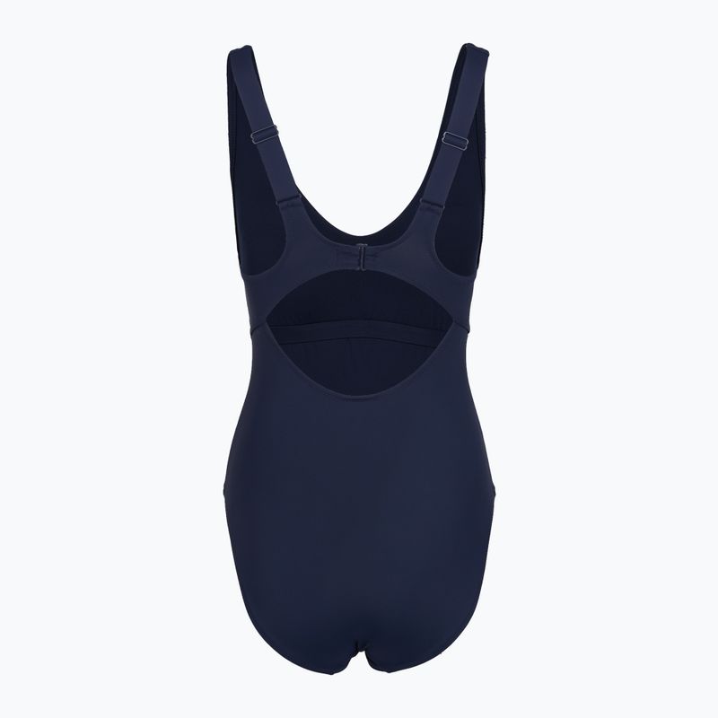 Strój pływacki jednoczęściowy damski Speedo Sculpture Butterfly Back peacoat 2