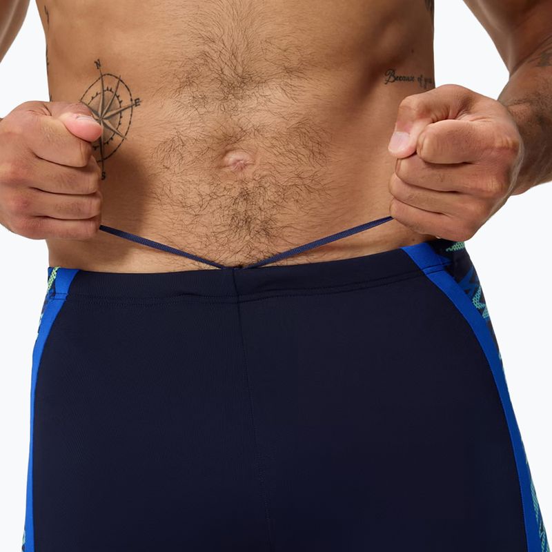 Jammery pływackie męskie Speedo Hyper Boom Splice Mid peacoat/deep sapphire 5