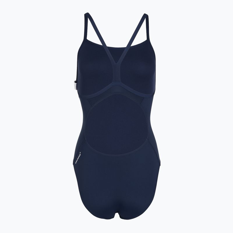 Strój kąpielowy jednoczęściowy dziecięcy Speedo Endurance+ Logo Thinstrap peacoat 2