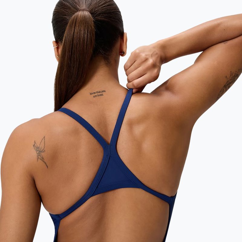 Strój pływacki jednoczęściowy damski Speedo Solid EnduraSoft Turnback team navy 4