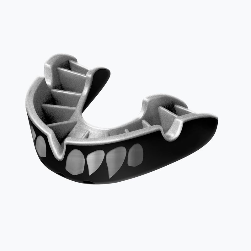 Ochraniacz szczęki Silver Jawz czarny/srebrny