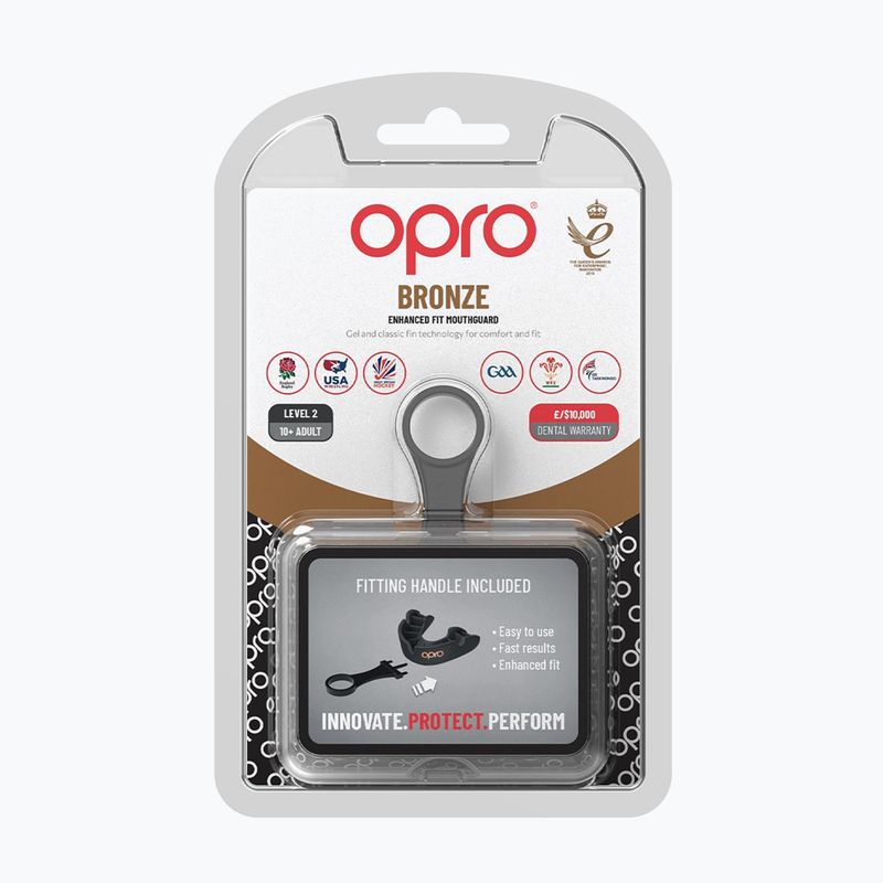 Ochraniacz szczęki Opro Bronze GEN5 czarny 2