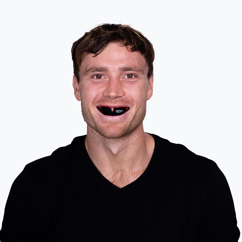 Ochraniacz szczęki Opro Silver GEN4 czarno/czerwony 4