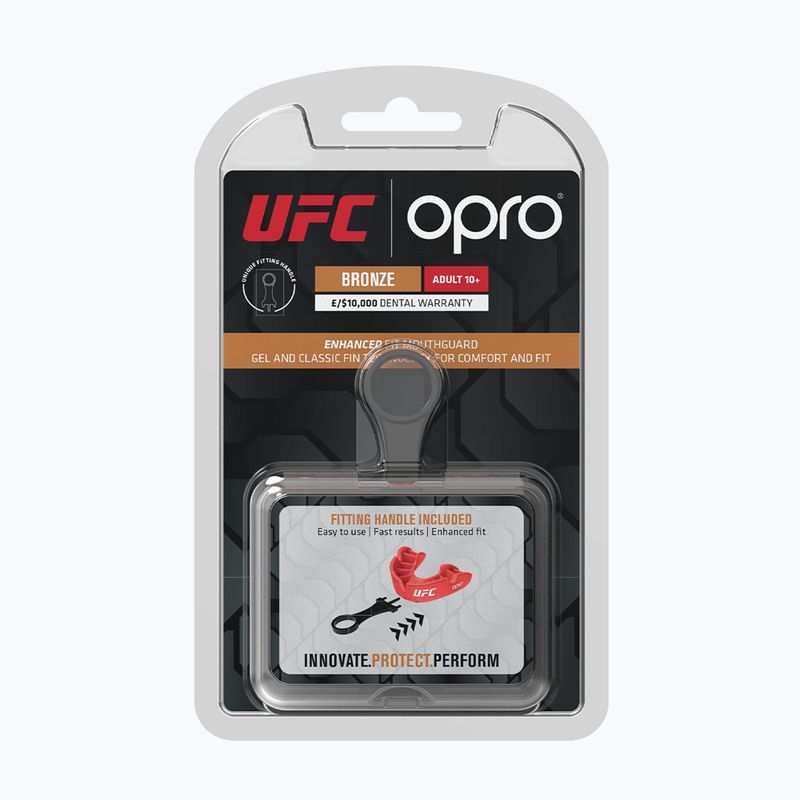 Ochraniacz szczęki Opro UFC Bronze GEN2 czerwony 2