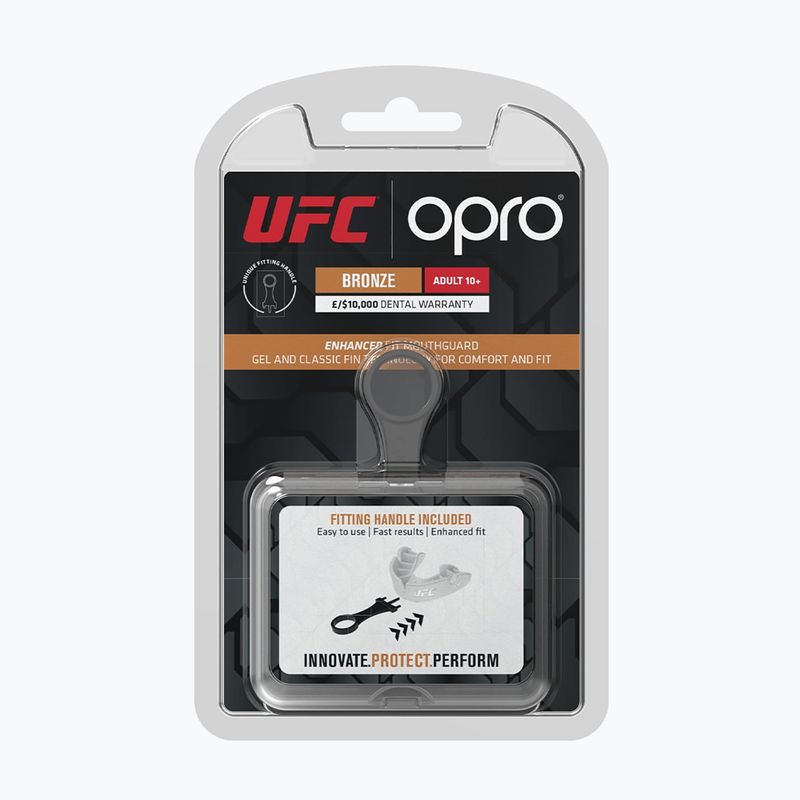 Ochraniacz szczęki Opro UFC Bronze GEN2 biały 2