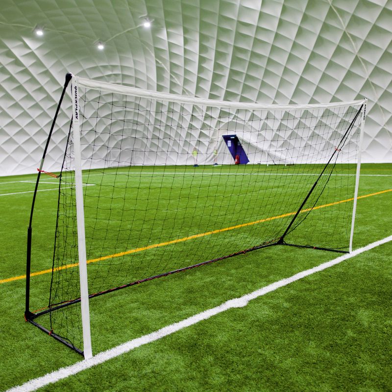Bramka do piłki nożnej QuickPlay Kickster Academy 365 x 180 cm white/black 5