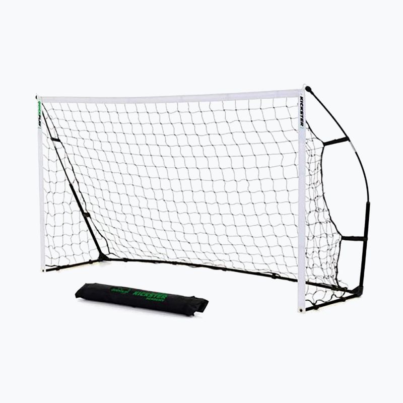 Bramka do piłki nożnej z rebounderem QuickPlay Kickster 2 in 1 240 x 150 cm white/black 2