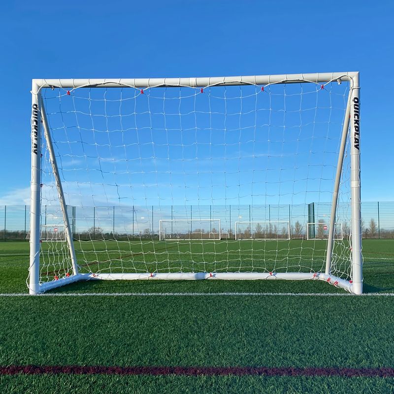 Bramka do piłki nożnej QuickPlay Q-FOLD Goal 244 x 150 cm white/black 2