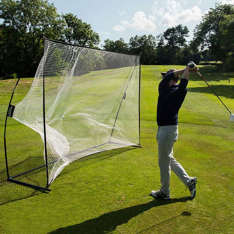 Siatka treningowa do golfa QuickPlay Quick-Hit 300 x 210 cm white/black 2