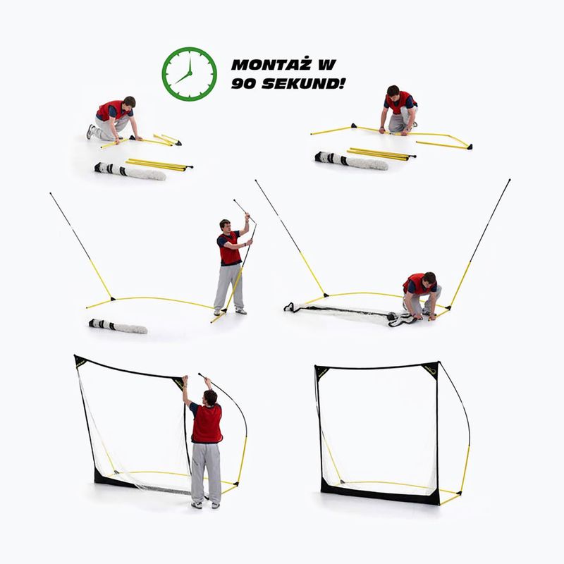Siatka treningowa do golfa QuickPlay Quick-Hit 300 x 210 cm white/black 6