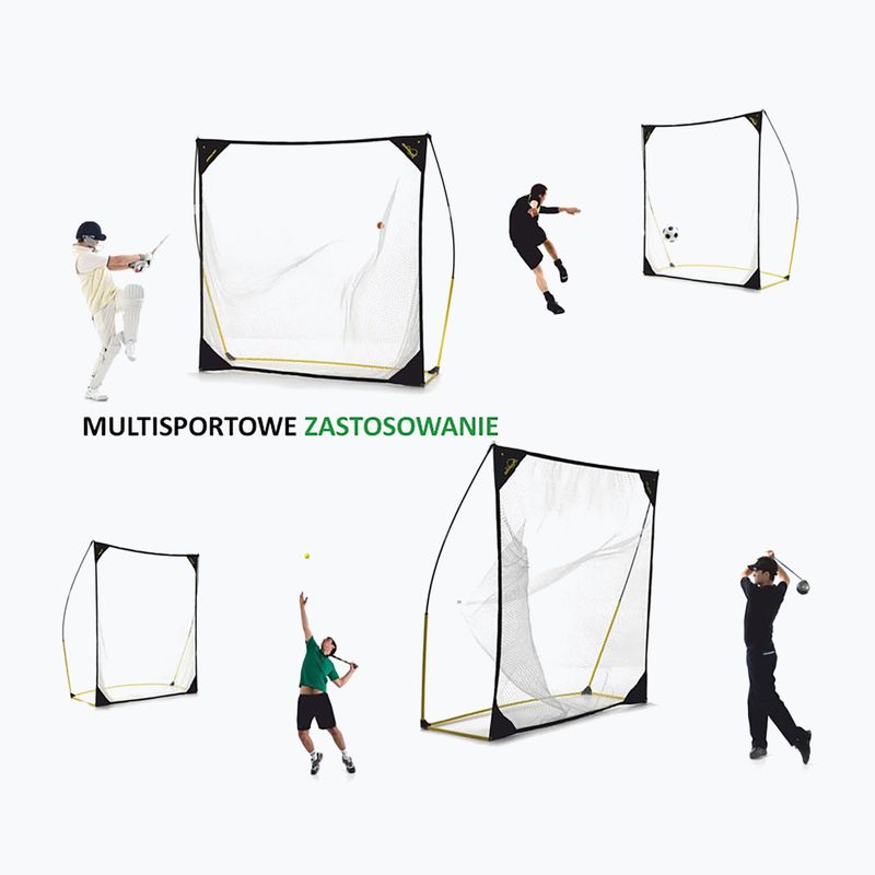 Siatka treningowa do golfa QuickPlay Quick-Hit 300 x 210 cm white/black 7