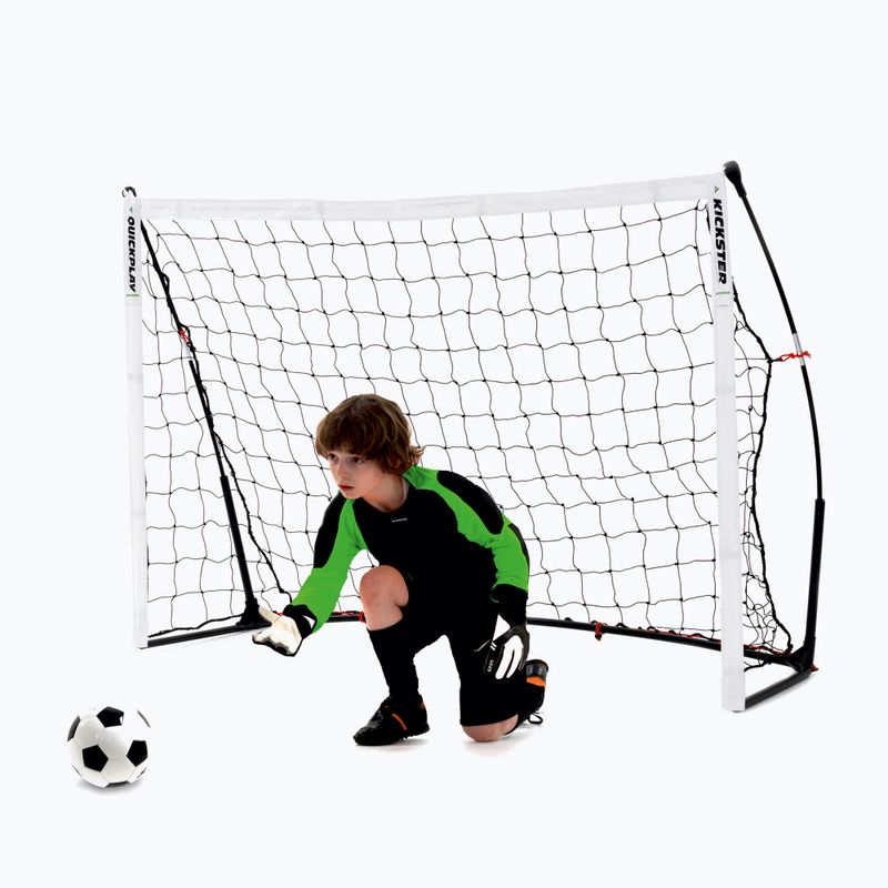Bramka do piłki nożnej QuickPlay Kickster Academy 180 x 120 cm white/black 3