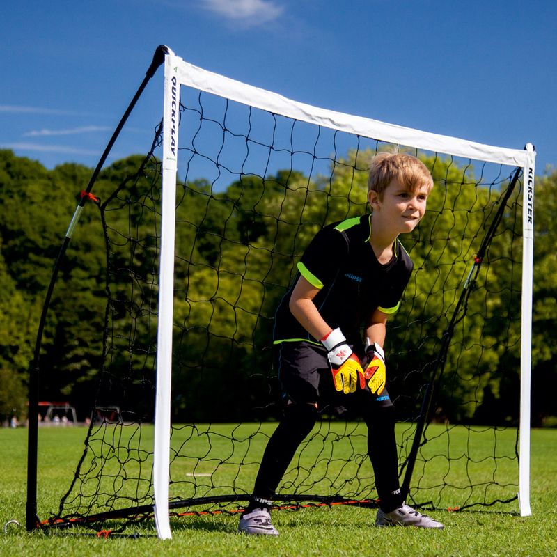 Bramka do piłki nożnej QuickPlay Kickster Academy 180 x 120 cm white/black 5