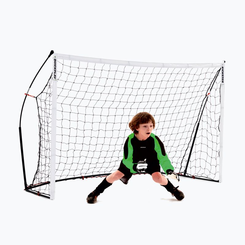 Bramka do piłki nożnej QuickPlay Kickster Academy 240 x 150 cm white/black 4