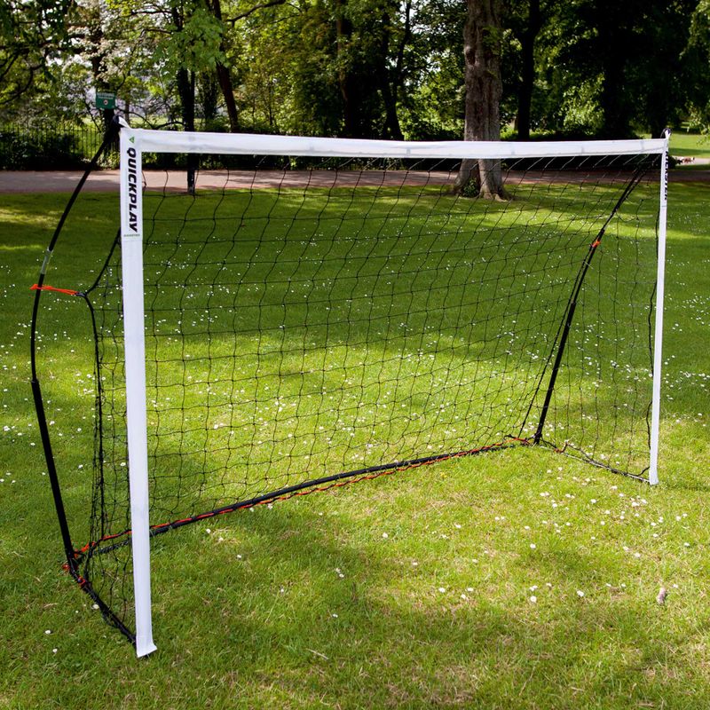Bramka do piłki nożnej QuickPlay Kickster Academy 240 x 150 cm white/black 6